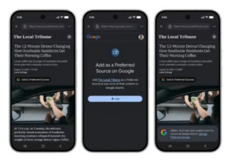 Google Arama Tercihi Özelliğiyle Siteler Öne Çıkıyor Google Arama tercihi