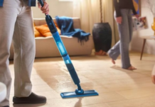 Philips Elektrikli Mop ile Temizliği Kolaylaştırıyor Philips OneUp dikey temizleyici