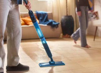Philips Elektrikli Mop ile Temizliği Kolaylaştırıyor Philips OneUp dikey temizleyici