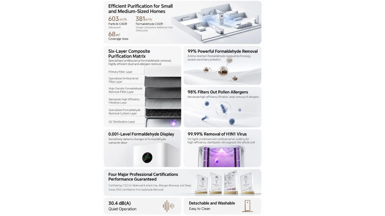 Xiaomi Mijia Air Purifier 6C