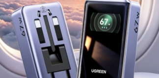 Ugreen 67W Şarj Cihazı Modeli Tanıtıldı Ugreen 67W şarj cihazı