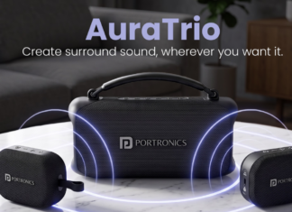 Portronics AuraTrio Hoparlör Seti Duyuruldu Portronics AuraTrio hoparlör