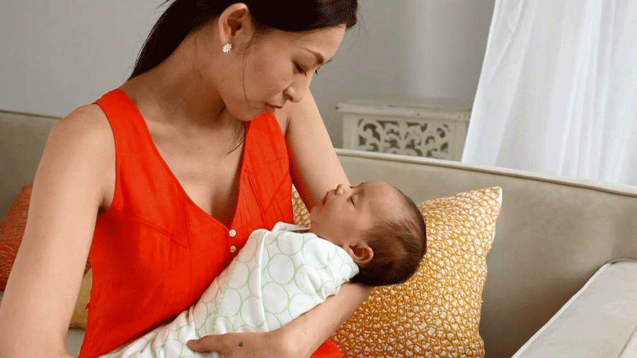 Bebeklerin uyku problemine karşı ninni makinesi Pembe Teknoloji