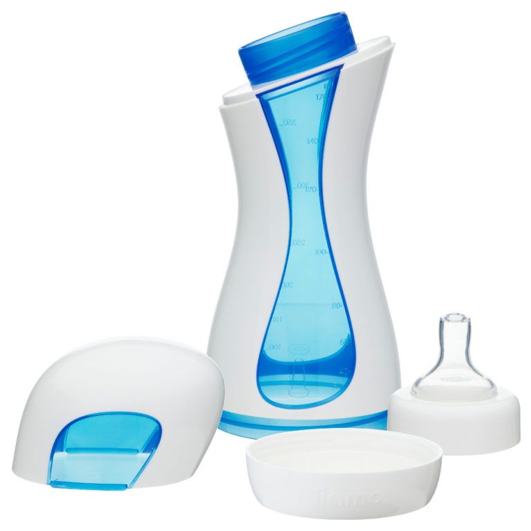 Kendini ısıtan biberon iiamo Pembe Teknoloji