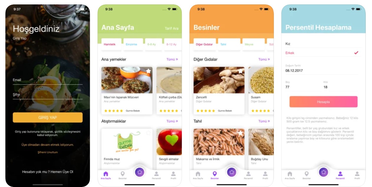 Bebeğinizin gelişimi için kullanabileceğiniz uygulamalar Bebeğinizin gelişimi için kullanabileceğiniz uygulamalar