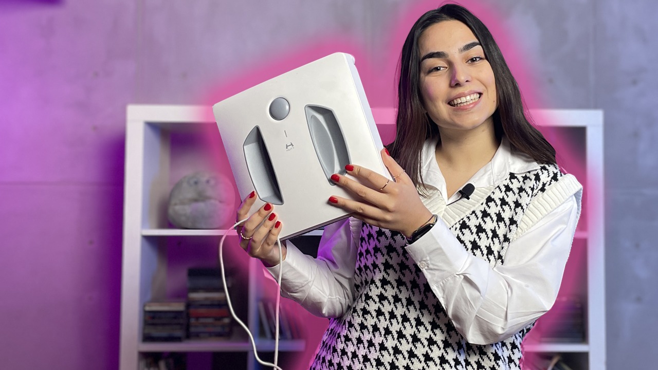 Xiaomi Hutt akıllı cam silme robotu inceleme! Pembe Teknoloji