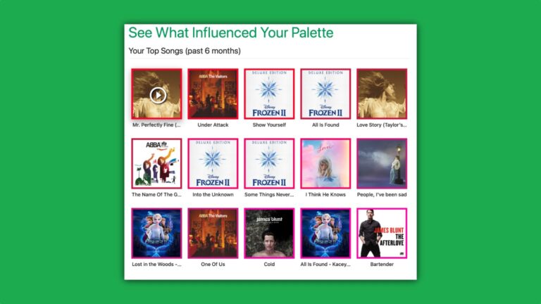 google spotify palette google spotify palette