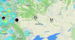 snapchat snap map özelliğini rusya da kapattı